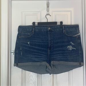Old Navy OG Straight Hi-Rise Jean Shorts Size 24